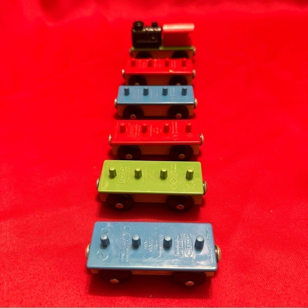 IKEA wooden Tracks train lot